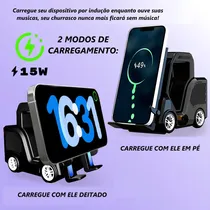 Comprar Caixinha De Som Bluetooth Empilhadeira Com Carregamento Por Indução Formato De Carro Caixa De Som Alta Caixinha Portátil Caixa De Som Compacta Carregador Fast Caixinha De Som Com Carregador Sem Fio