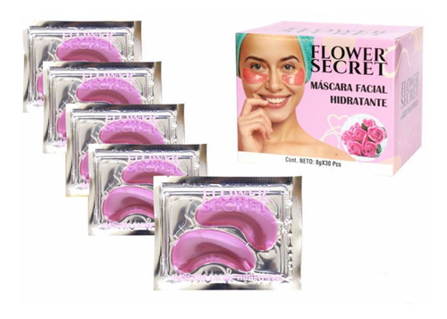 Caja 60 Unidades Parche Ojeras Rosas / Mascarilla Ojeras