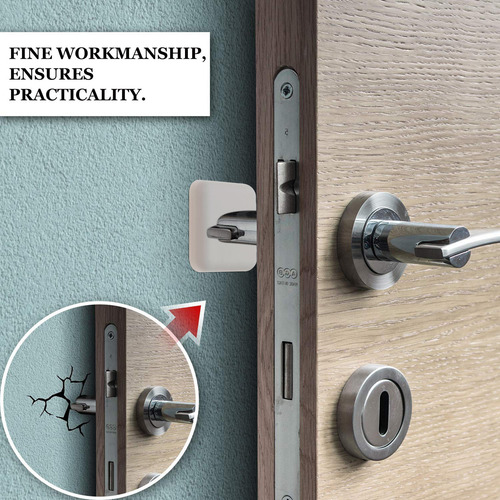 Protector De Pared De Silicona Para Manija De Puerta, 10 Uni