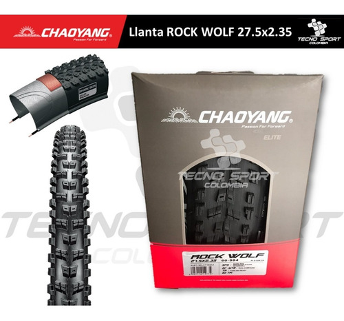 Imagen 4 de 7 de Llanta Chaoyang Plegable 27.5 X 2.35 Bicicleta Mtb 1 Unidad
