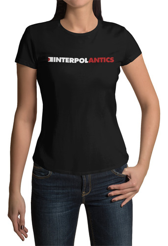 Playera Rock & Metal Interpol Antics México Adulto/infantil