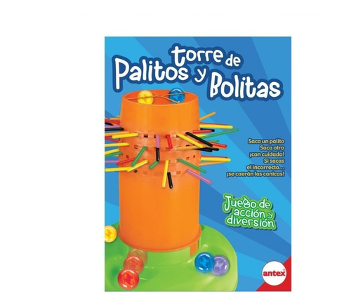 Torre De Palitos Y Bolitas Accion Y Diversion Antex