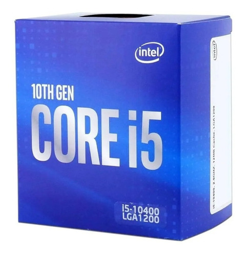 Procesador Intel Core I5-10400, 2.90 Ghz, 12 Mb Caché L3,