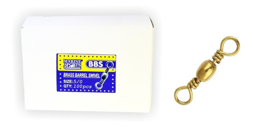 Girador Bbs Gold Nº3 100pçs - Marine Sports