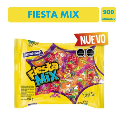 Dulces Para Piñata - Fiesta Mix (bolsa Con 900gr)
