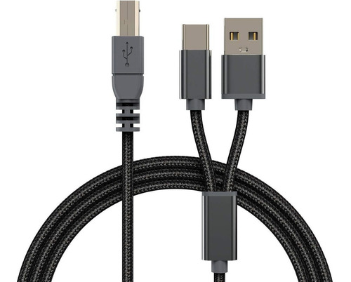 Cable Usb Midi 2 En 1