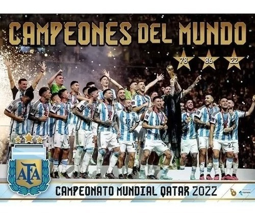 Cartel Afiche Vamos Argentina Seleccion Mundial