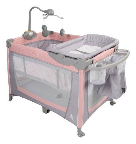 Corral Cuna Bebe Premium Baby Toronto Color Rosa