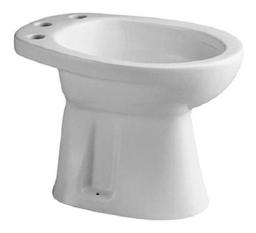 Imagen 3 de 8 de Juego Baño Ferrum Andina Inodoro Largo + Bidet 3