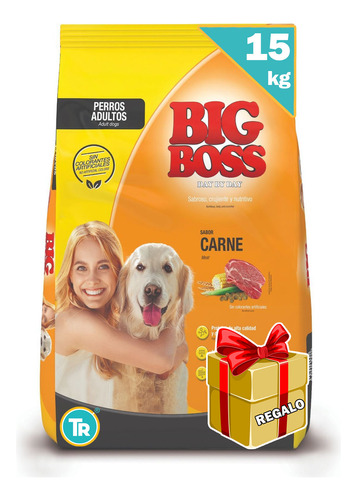 Ración Big Boss Perro Adulto Carne + Obsequio Y Envío Gratis