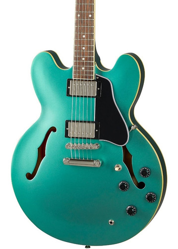 Imagen 2 de 5 de EpiPhone Es-335 Traditional Pro Semi-hollow Inverness Green