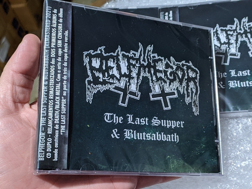 Cd Belphegor - The Last Supper & Blutsabbath Duplo (remaster