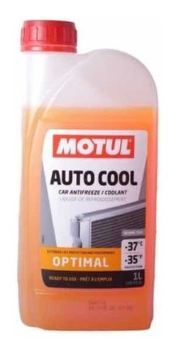 Refrigerante Motul Autocool Optimal. Color Naranja.