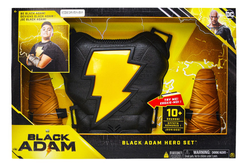 Dc Black Adam Hero Set 10 Sonidos Spin Master