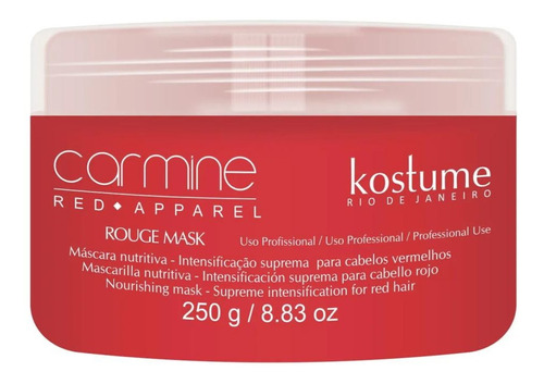 Mascara Carmine Red Apparel Kostume 250 Ml