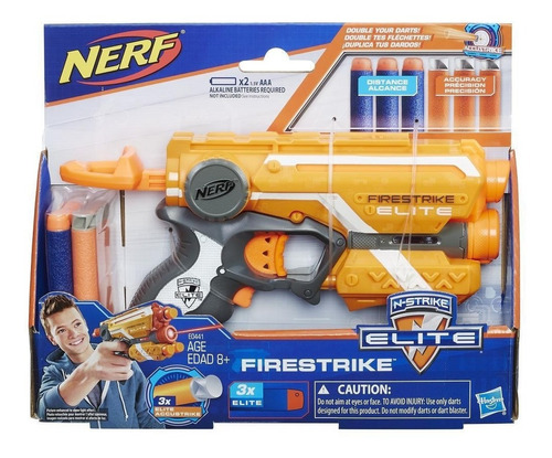 Nerf N-strike Elite Firestrike Modelo E0441 Incluye 6 Dardos