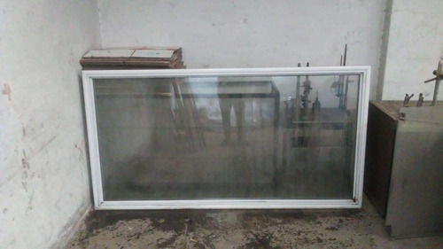 Ventana Ventanal Paño Fijo Doble Vidrio Aluminio 