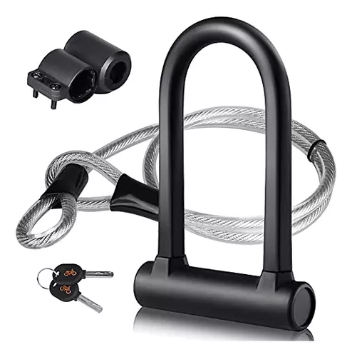 Candado Bici U-lock Dinoka - 16mm Alta Seguridad + Cable