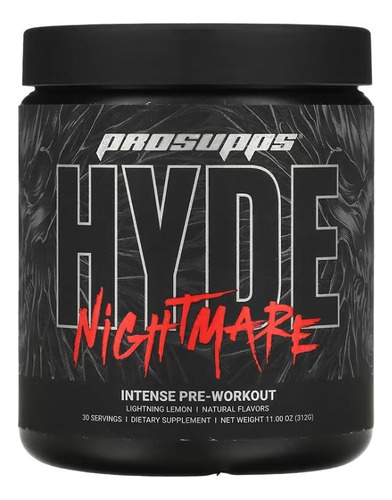 Pre Entreno Prosupps Hyde Nightmare 30 Serv 312 Grs