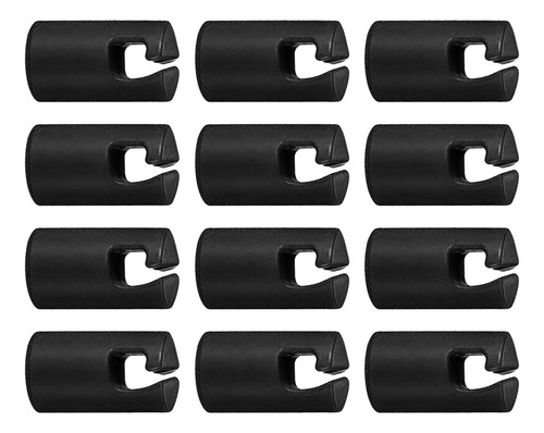 Funda Para Trampolín, Tapas Para Postes, Negro 12 Piezas