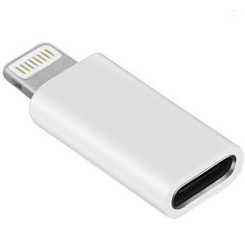 Adaptador Usb Tipo C Hembra A Lighiting Macho Para iPhone 