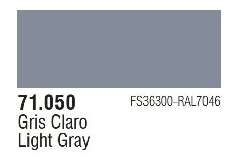 Tinta Light Grey 71050 Model Air Vallejo Modelismo