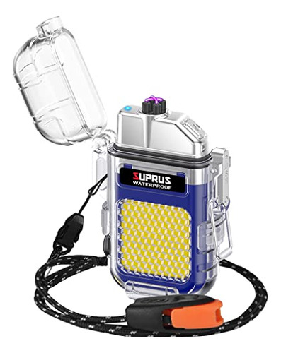 Encendedor Luminoso A Prueba De Agua Suprus, 3 Modos De Lint