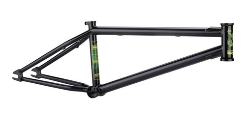 Cuadro Bmx Profesional Fiction ¡full Cromo 4130! 20.75 Negro