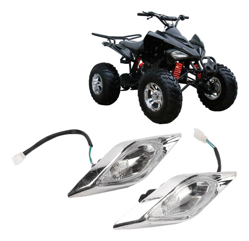 Faros Atv 3 Hilos Un Par De Piezas Reemplazo Para Coolster