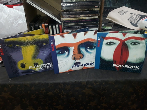 Lote 3 Compilados Música España Rock - Pop - Flamenco Cd 