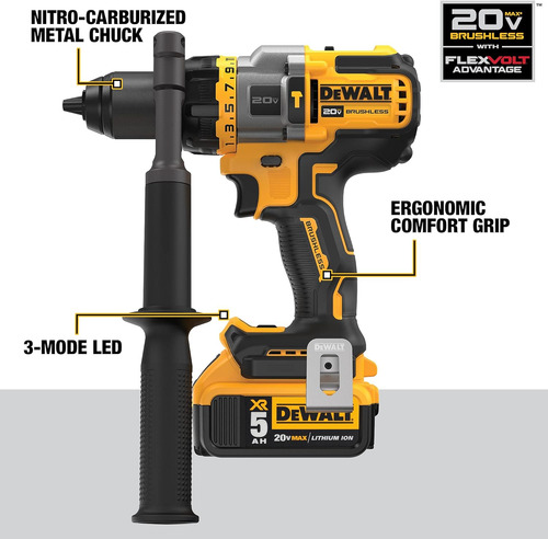 Dewalt Flexvolt Advantage 20v Max* Combo Kit Con Martillo...