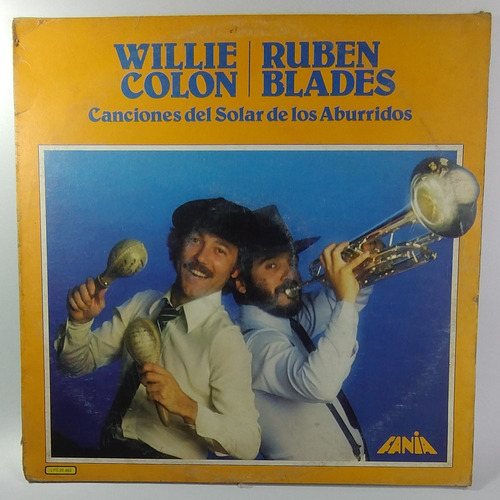 Lp Willie Colon R Blades Canciones Del Solar De Lo Aburridos