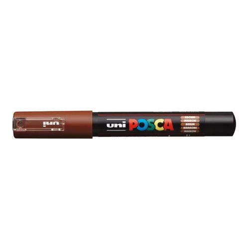 Marcador Posca Pc-1m Marron 0.7 Mm Tempera