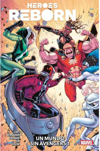 Panini Marvel Heroes Reborn #1 Companion Mundo Sin Avengers