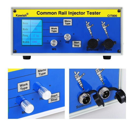 Probador Inyectores Common Rail Y Piezo + Bomba Manual
