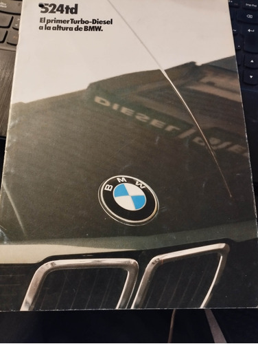 Bmw 524 Turbo Folleto Catálogo Original Impreso Colección 