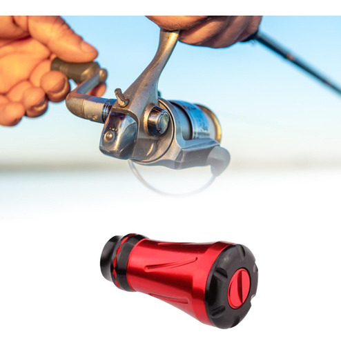 Botão De Manopla De Carretel De Pesca Botão De Vermelho