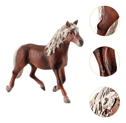 Haflinger Modelo Estatua De Caballos De Muebles De Muebles