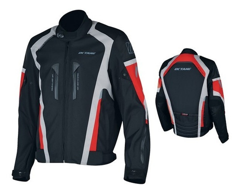 Campera Moto Octane Delta Cordura Con Protecciones Avant 