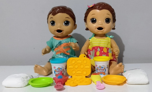 Baby Alive Lanchinho Divertido Gêmeos Laurinha E Filipinho