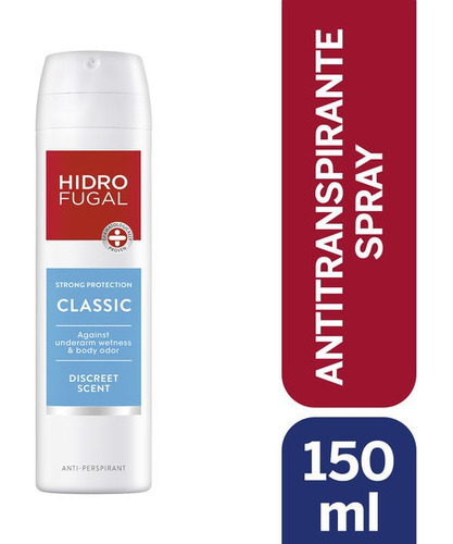 Hidrofugal Spray Anti-transpirante 150ml