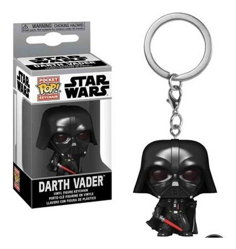 Pop! Pocket Keychain. Darth Vader. Star Wars.