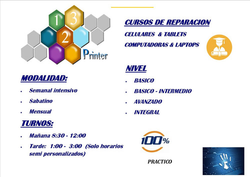 Imagen 2 de 8 de Curso Reparación De Celulares, Computadora, Laptops Impresor