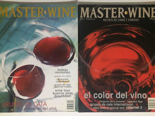 Lote 9!revistas Master Wine # 16-18-20-21-22-26-30-32-35