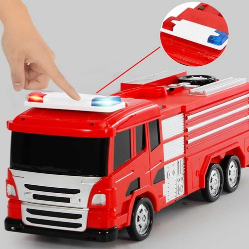 Camion Bombero Transformable En Ciudad Full - Ver Video