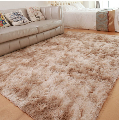 60*40cm Super Suave Shaggy Alfombra Varios Colores