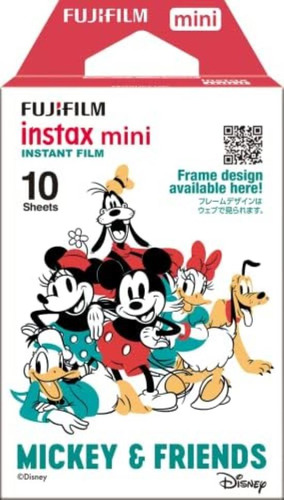 Película Para Cámara Instantánea Fujifilm 10 Piezas Mickey &