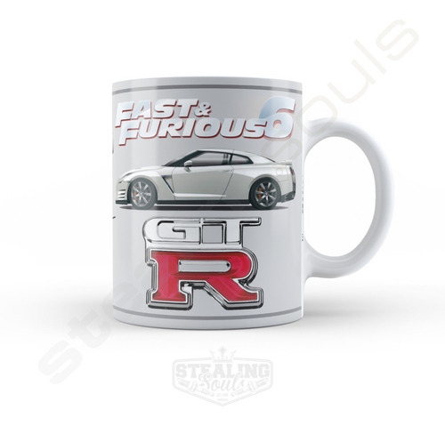 Taza | Fast Furious / Rapido Furioso 6 | Nissan Gtr R35 2011