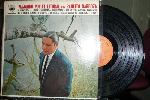 Raulito Barboza Viajando Por El Litoral Vinilo Como Nuevo