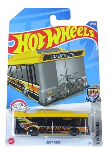 Hot Wheels Autobús Camión De Pasajeros Ain't Fare Tuning